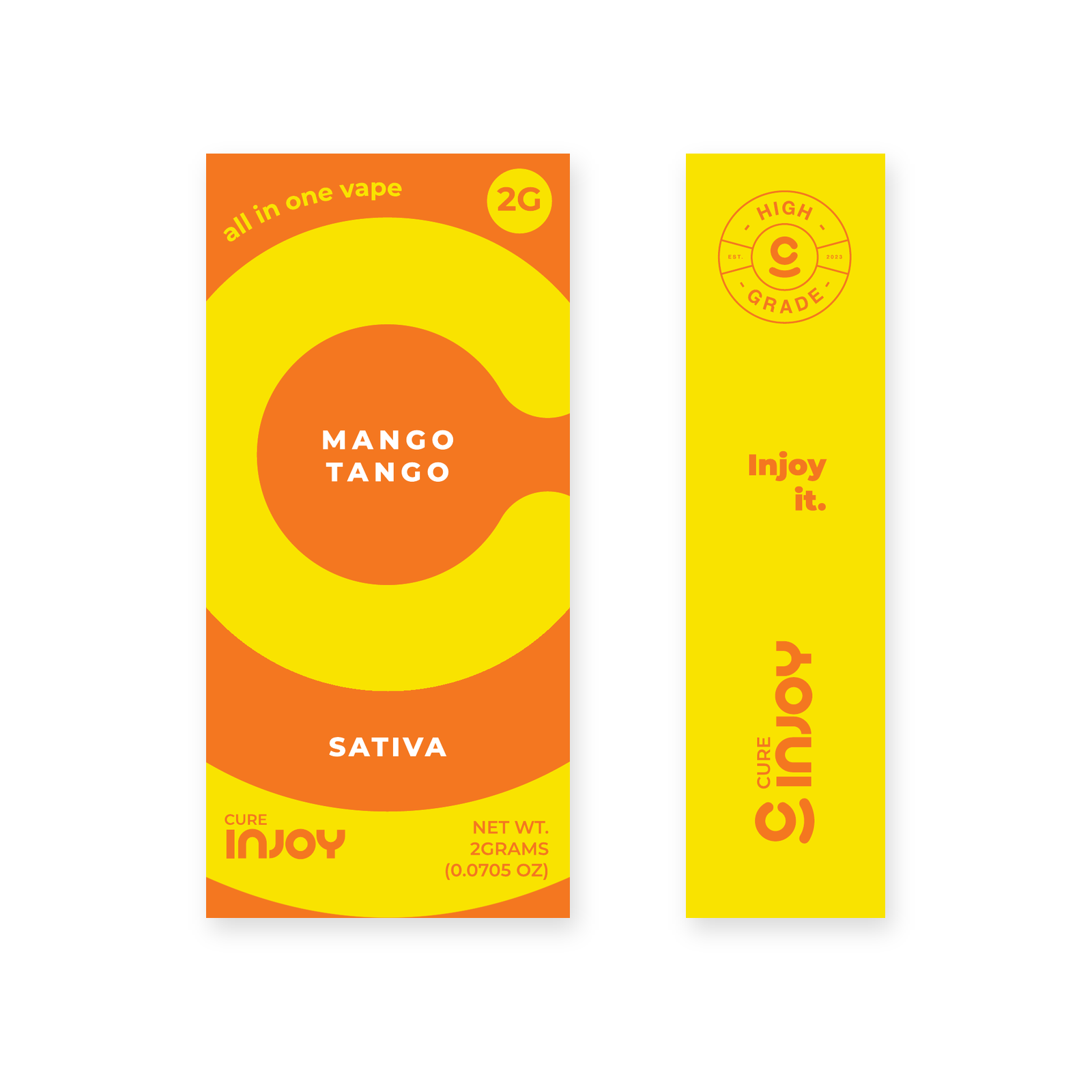 Cure Injoy Mango Tango packaging